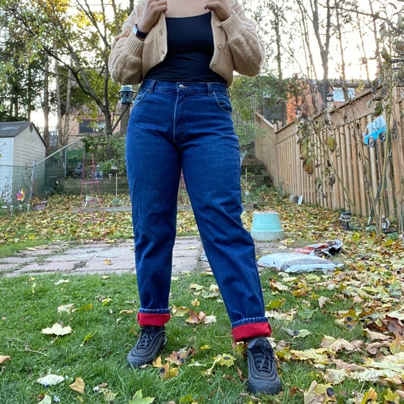 Lined denim jeans - Picture 2 of 3